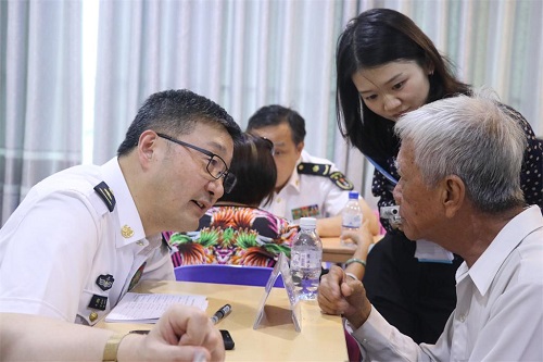 海军军医大学赴柬埔寨义诊专家医疗队访问柬埔